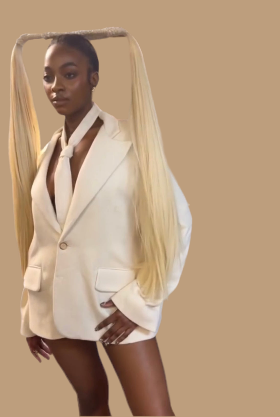 TMC Signature Hemp Herringbone Tie