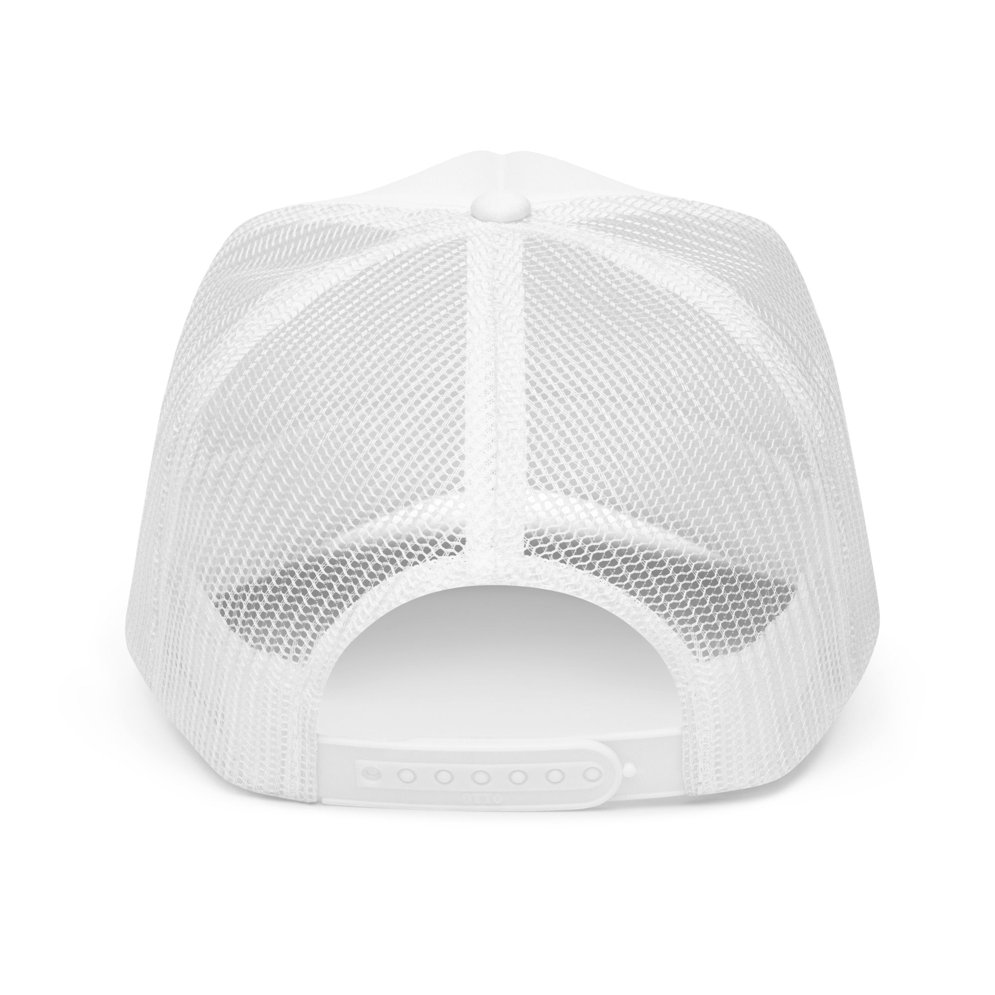 Luxe Ghost White TRĒZSPORT Trucker Hat