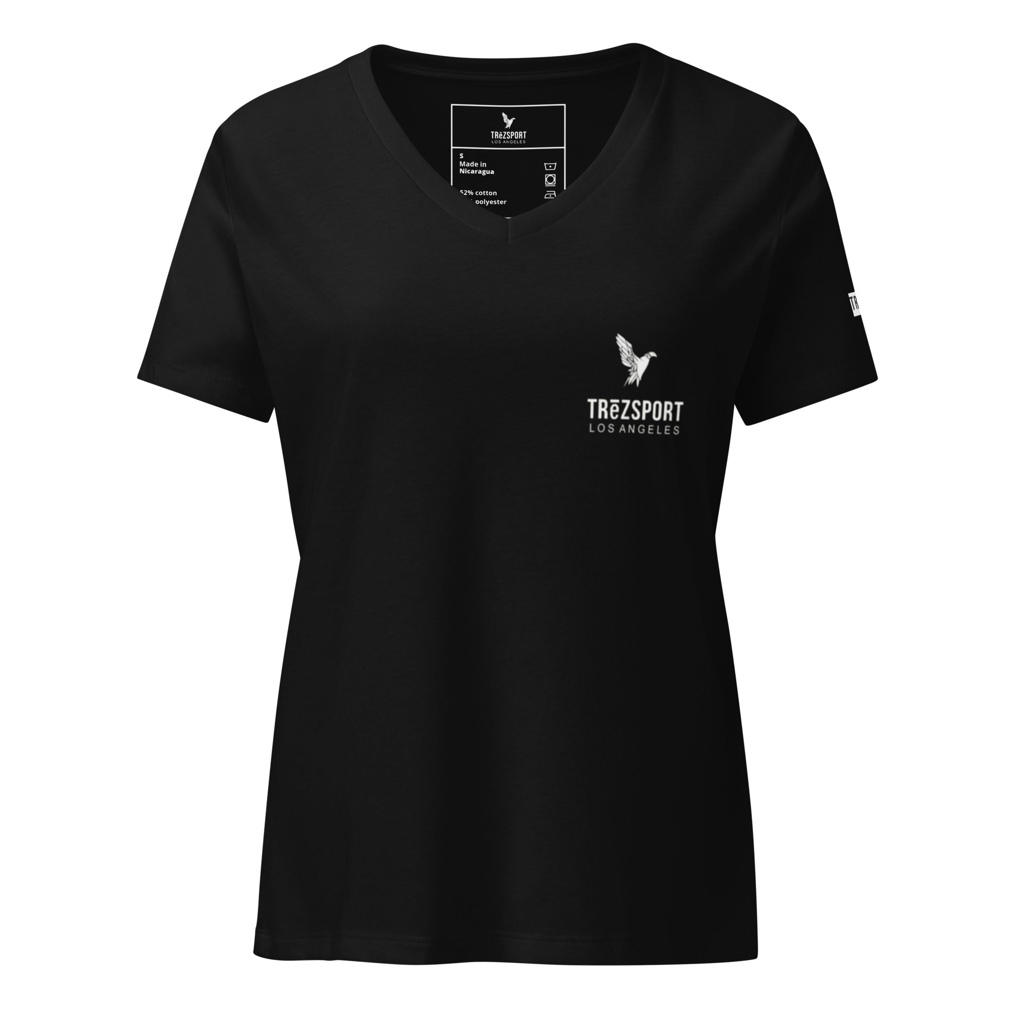Trezsport Women’s relaxed v-neck t-shirt