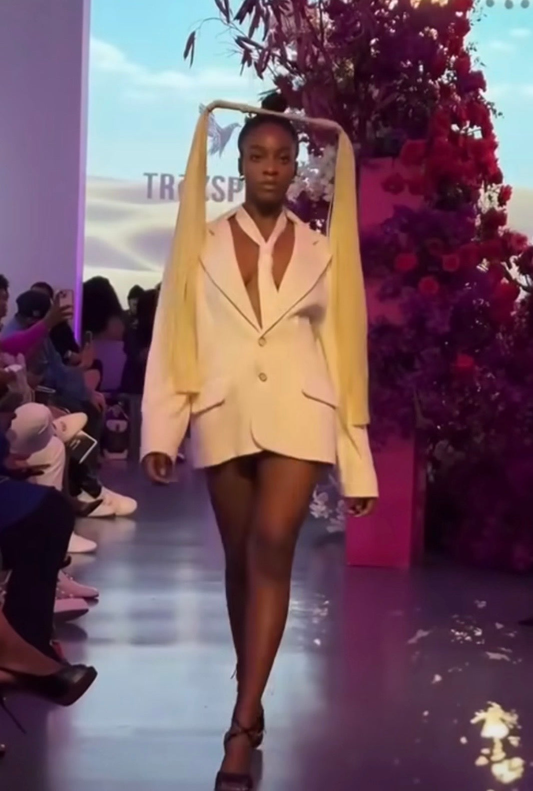 TREZSPORT Signature Hemp Herringbone Tie for Women